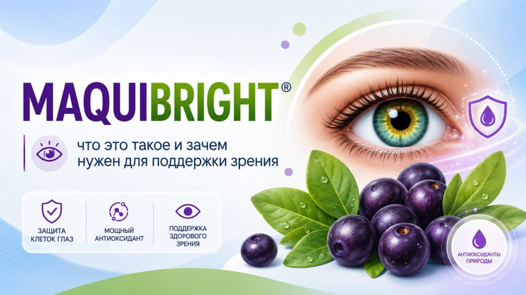 MaquiBright®: что это такое и зачем нужен для поддержки зрения